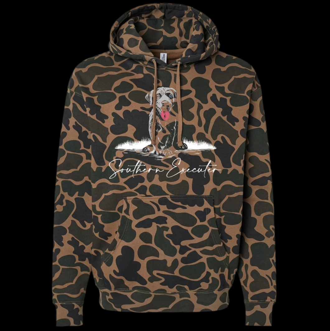 “Lab Puppy” Camo Hoodie