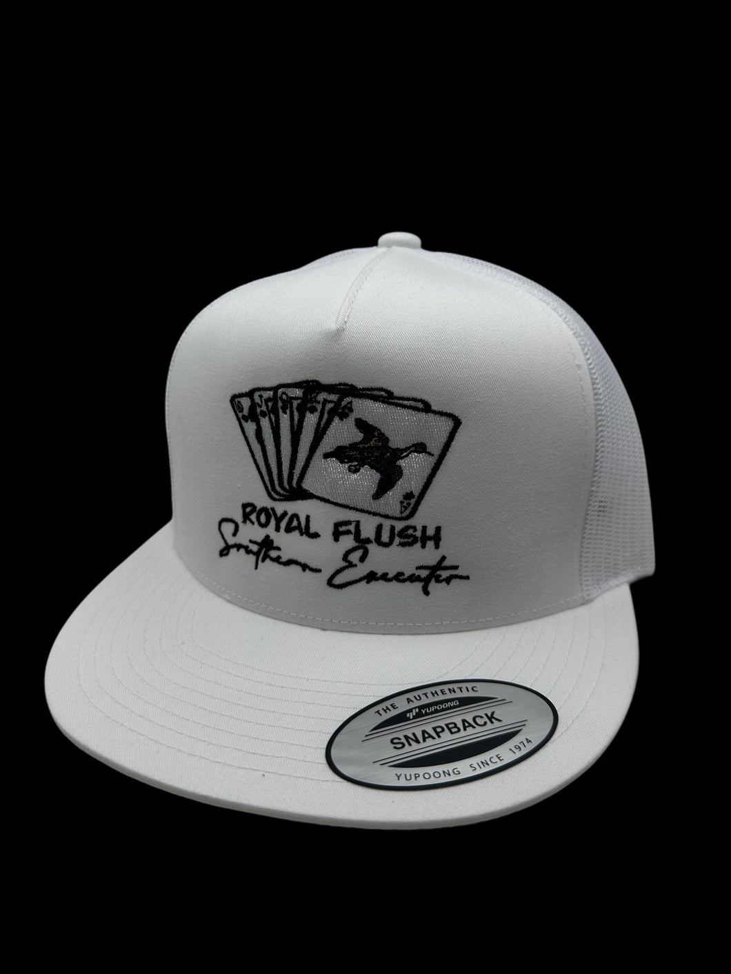 Royal Flush Solid White